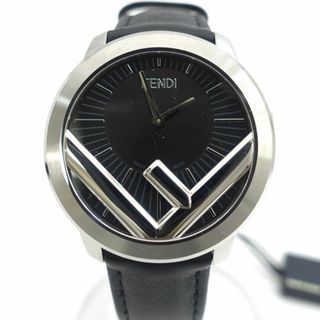 フェンディ(FENDI)のFENDI / フェンディ ◆ラナウェイ Fロゴ ラウンド メンズウォッチ 腕時計 クォーツ F710011011 【メンズ/MEN/男性/ボーイズ/紳士】【腕時計/うでとけい/ウォッチ/Watch】 【クォーツ】【中古】 [0220479872](腕時計(アナログ))