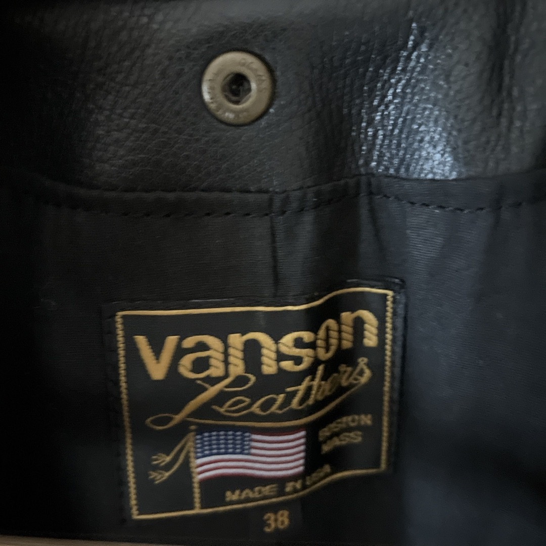 VANSON(バンソン)のVANSON ライダースジャケット C2 メンズのジャケット/アウター(ライダースジャケット)の商品写真