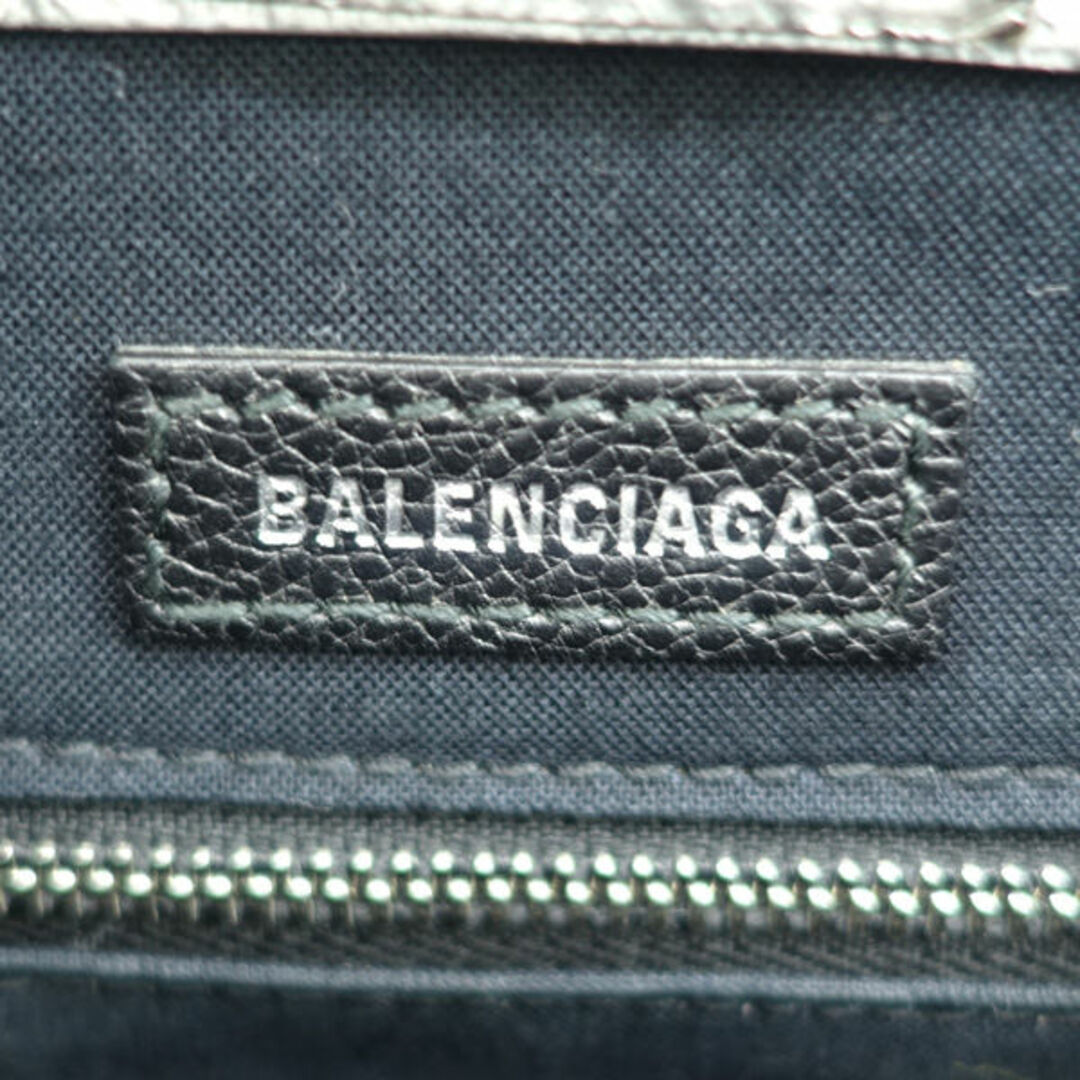 BALENCIAGA / バレンシアガ ◆ショッピングトートXXS 2WAYバッグ シルバー 597858 8111 568024 ブランド【中古】 [0220480234] レディースのバッグ(トートバッグ)の商品写真