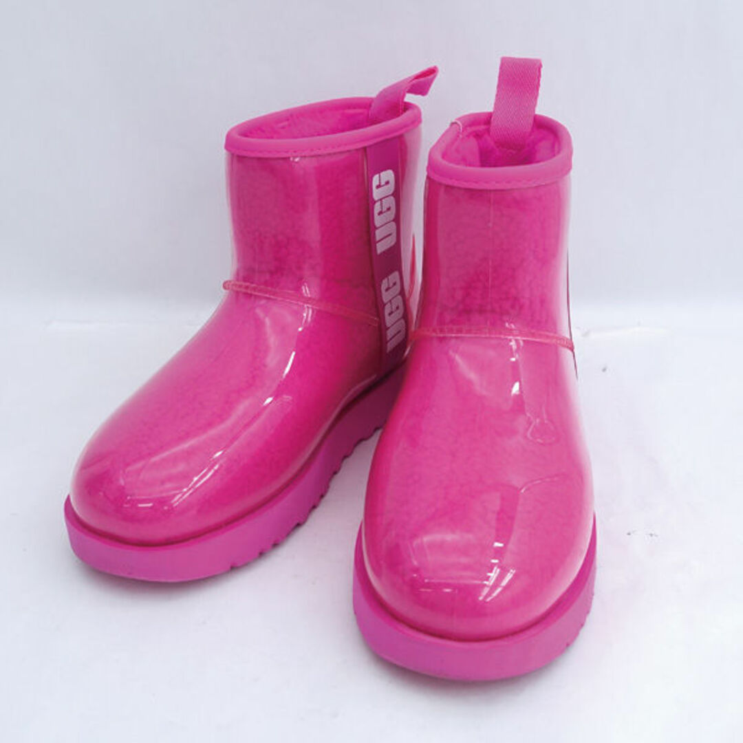 UGG(アグ)のUGG / アグ ◆CLASSIC CLEAR MINI/クリア/ピンク/24cm 1113190 【レディース/ガールズ/LADY/女性/婦人】【靴/クツ/シューズ/SHOES】 レディースファッション【中古】 [0220480252] レディースの靴/シューズ(ブーツ)の商品写真