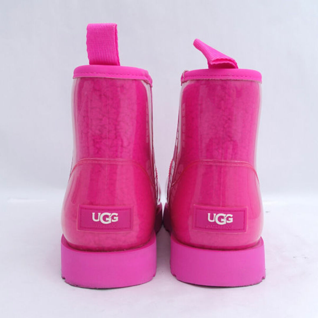 UGG(アグ)のUGG / アグ ◆CLASSIC CLEAR MINI/クリア/ピンク/24cm 1113190 【レディース/ガールズ/LADY/女性/婦人】【靴/クツ/シューズ/SHOES】 レディースファッション【中古】 [0220480252] レディースの靴/シューズ(ブーツ)の商品写真