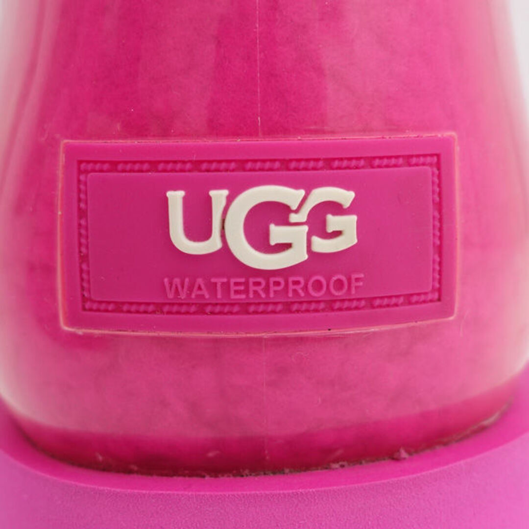 UGG(アグ)のUGG / アグ ◆CLASSIC CLEAR MINI/クリア/ピンク/24cm 1113190 【レディース/ガールズ/LADY/女性/婦人】【靴/クツ/シューズ/SHOES】 レディースファッション【中古】 [0220480252] レディースの靴/シューズ(ブーツ)の商品写真