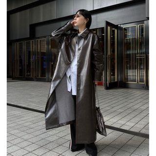 Ameri VINTAGE - AMERI REVERSIBLE BOA PONCHO COATの通販 by li's