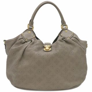 ルイヴィトン(LOUIS VUITTON)のルイヴィトン LOUIS VUITTON ハンドバッグ マヒナXL モノグラムマヒナ グレー系 ゴールド金具 グレージュ  M95763 SP3059【中古】(ハンドバッグ)