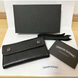 クロムハーツ(Chrome Hearts)のレア 美品アイテム ウェーブクロムハーツ ウォレット 財布(長財布)