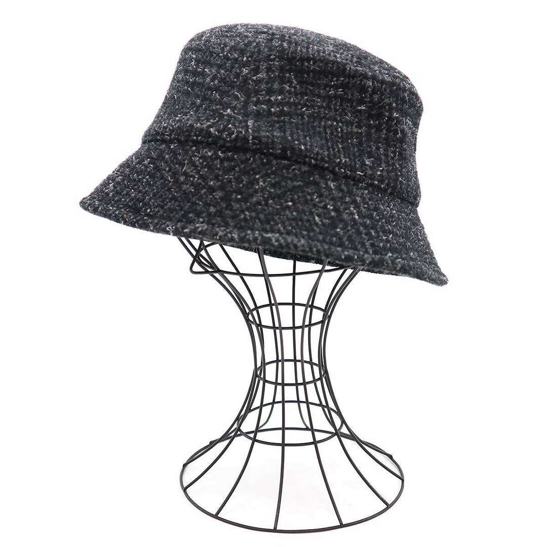 COOTIE(クーティー)のCOOTIE クーティ 22AW Glen Check Wool Bucket Hat グレンチェックウールバケットハット ブラック M CTE-22A511 メンズの帽子(ハット)の商品写真