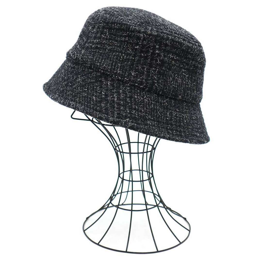 COOTIE(クーティー)のCOOTIE クーティ 22AW Glen Check Wool Bucket Hat グレンチェックウールバケットハット ブラック M CTE-22A511 メンズの帽子(ハット)の商品写真