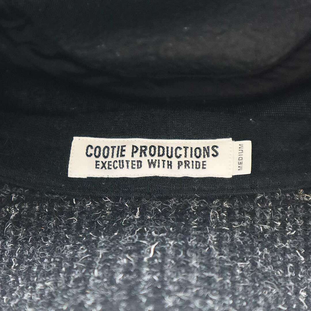 COOTIE(クーティー)のCOOTIE クーティ 22AW Glen Check Wool Bucket Hat グレンチェックウールバケットハット ブラック M CTE-22A511 メンズの帽子(ハット)の商品写真