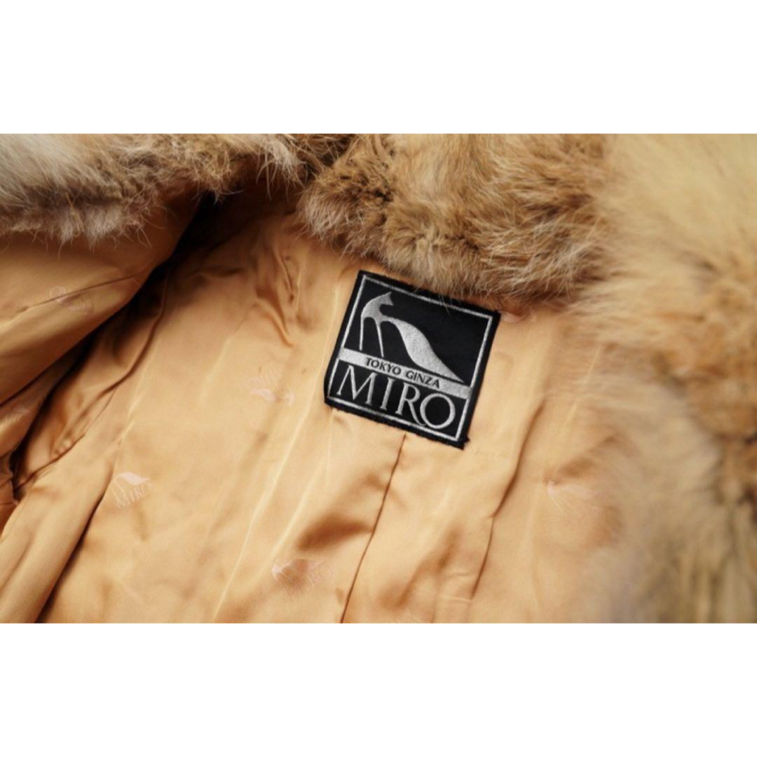 希少　フィッチ　毛皮　コート　フォックス レディースのジャケット/アウター(毛皮/ファーコート)の商品写真