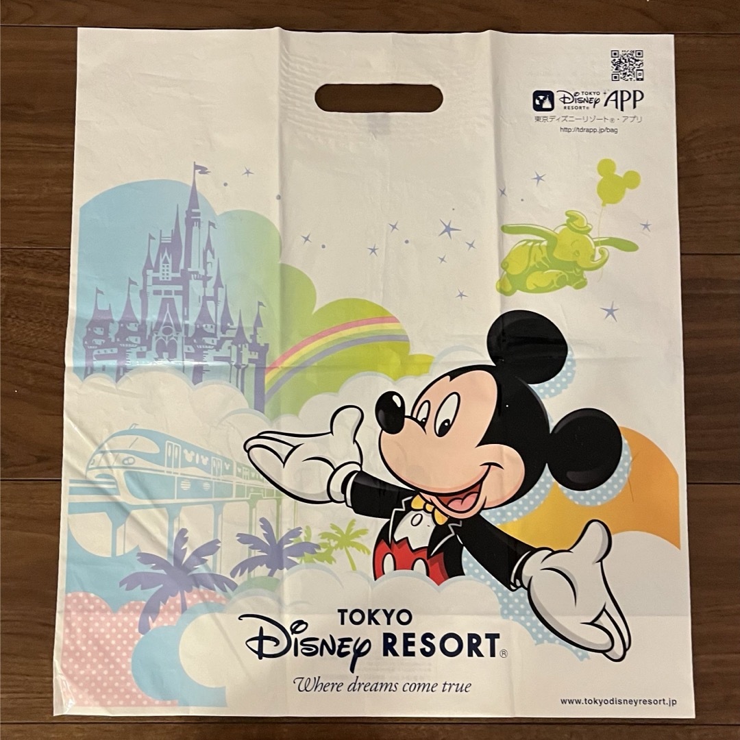 Disney(ディズニー)のディズニー ショップ袋 レディースのバッグ(ショップ袋)の商品写真