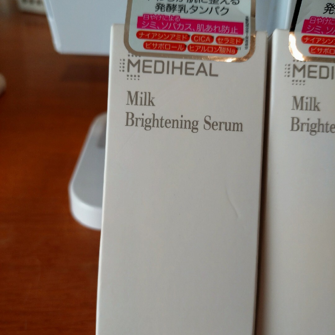 MEDIHEAL(メディヒール)のミルクブライトニングセラムメディヒール✕2 コスメ/美容のスキンケア/基礎化粧品(美容液)の商品写真