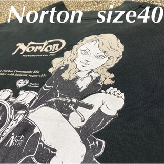 Norton × Tokyo Gun's ノートン フルジップ スウェット