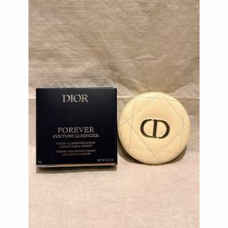 ディオール(Dior)のテスターのみ　Dior スキンフォーエヴァークチュールルミナイザー001 限定品(フェイスパウダー)