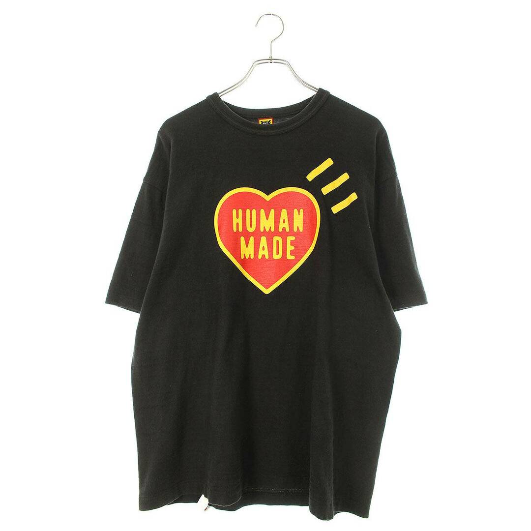 HUMAN MADE(ヒューマンメイド)のヒューマンメイド ハートロゴプリントTシャツ メンズ XXL メンズのトップス(Tシャツ/カットソー(半袖/袖なし))の商品写真