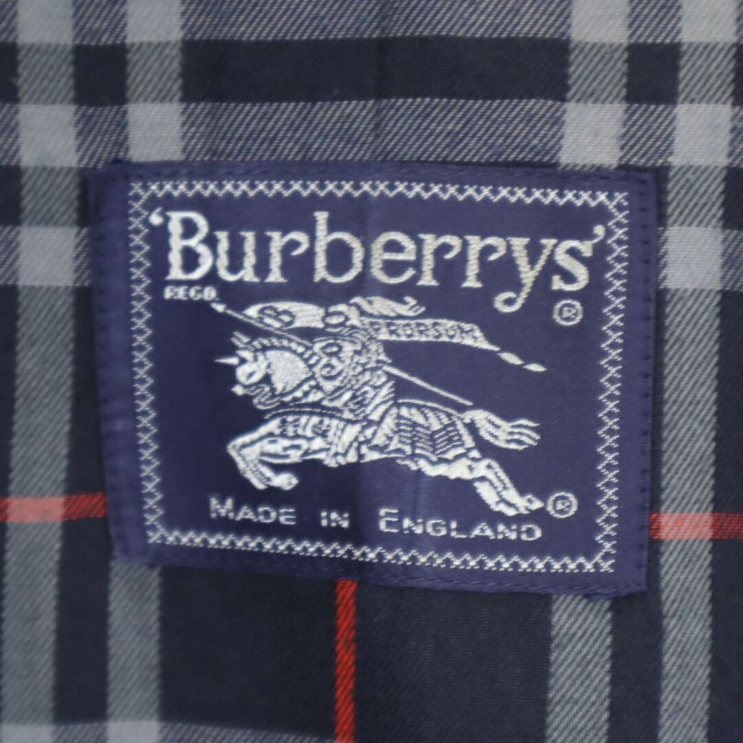 BURBERRY - バーバリーズ 90s オールド ステンカラーコート ネイビー 