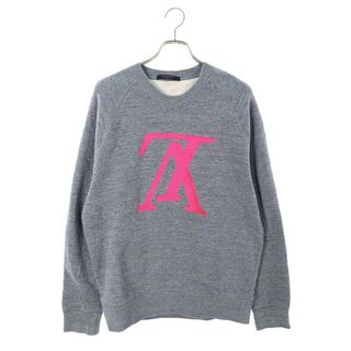 ルイヴィトン(LOUIS VUITTON)のルイヴィトン  18AW  RM182M GVR HFY20W アップサイドダウンロゴクルーネックスウェット メンズ XL(スウェット)