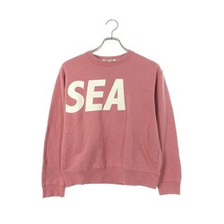 ウィンダンシー(WIND AND SEA)のウィンダンシー ロゴプリントスウェット メンズ S(スウェット)