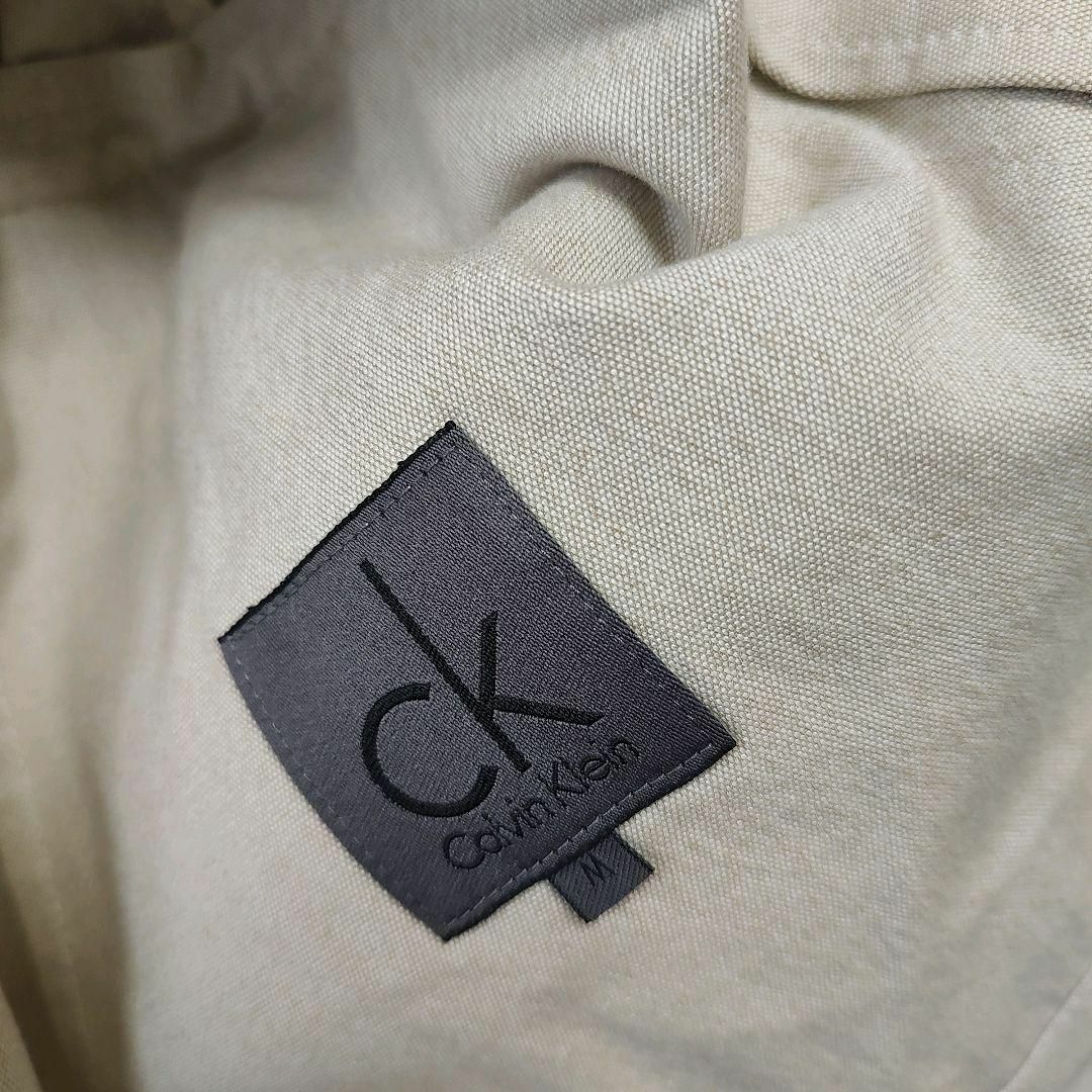 Calvin Klein(カルバンクライン)の【Calvin Klein】ジャケット (M) ベージュ アウター メンズのジャケット/アウター(テーラードジャケット)の商品写真