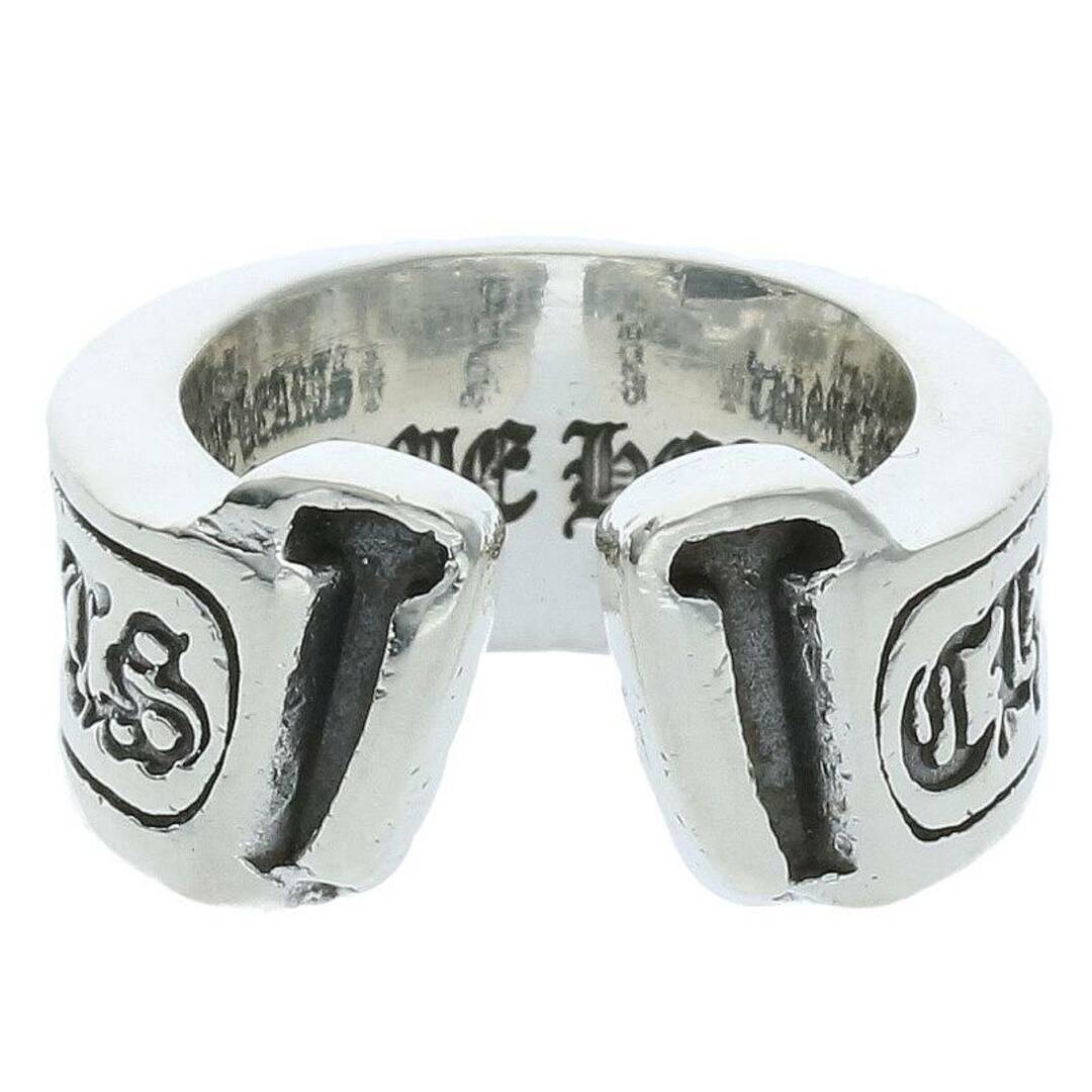 Chrome Hearts(クロムハーツ)のクロムハーツ  LG SCROLL LABEL/ラージスクロールラベル シルバーリング メンズ 6.5号 メンズのアクセサリー(リング(指輪))の商品写真