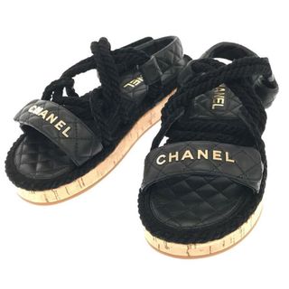 23SS CHANEL クロシェ サンダル