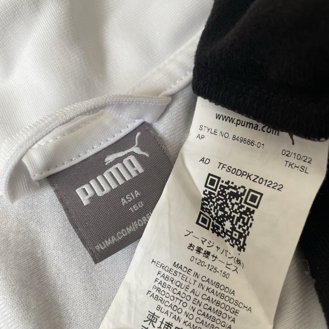 PUMA(プーマ)の《美品》プーマ　ジャージ上下　ジュニア　150 キッズ/ベビー/マタニティのキッズ服女の子用(90cm~)(その他)の商品写真