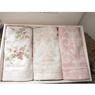 ローラアシュレイ(LAURA ASHLEY)のローラアシュレイ❤フェイスタオルセット(タオル/バス用品)