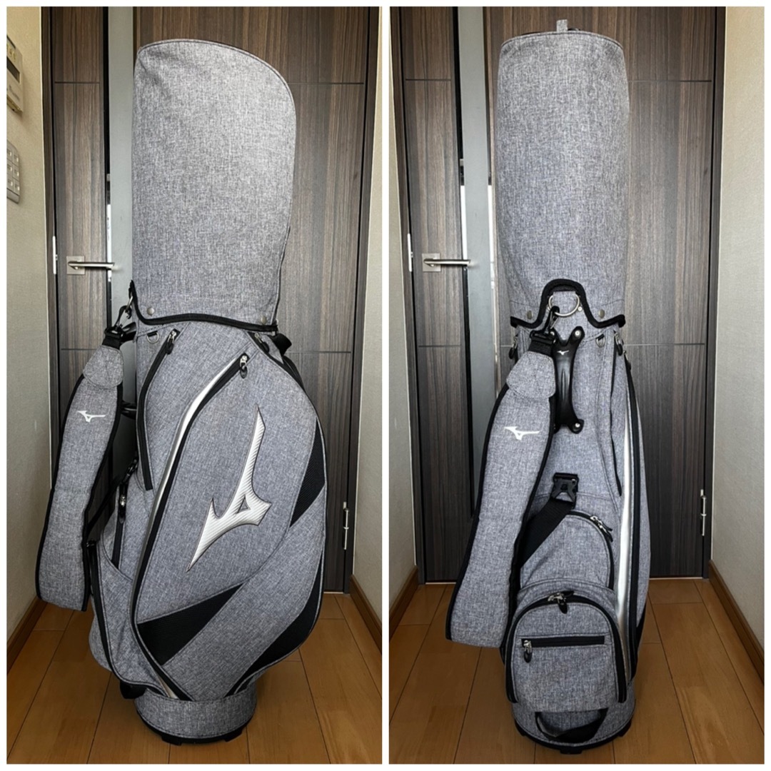 MIZUNO - 超美品 MIZUNOミズノ キャディバッグ ライトスタイル MIZUNO - 超美品 MIZUNOミズノ キャディバッグ ライトスタイル