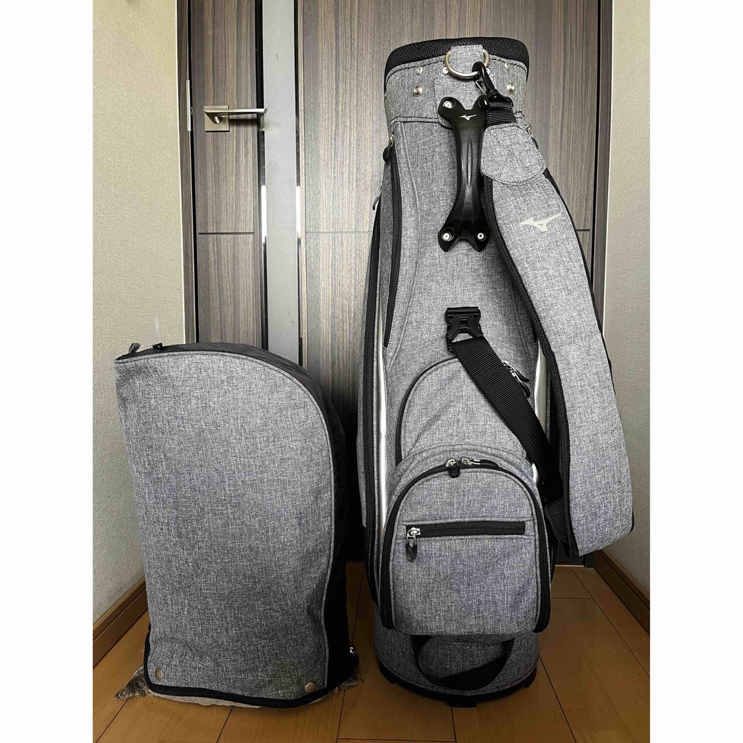 MIZUNO - 超美品 MIZUNOミズノ キャディバッグ ライトスタイル MIZUNO - 超美品 MIZUNOミズノ キャディバッグ ライトスタイル