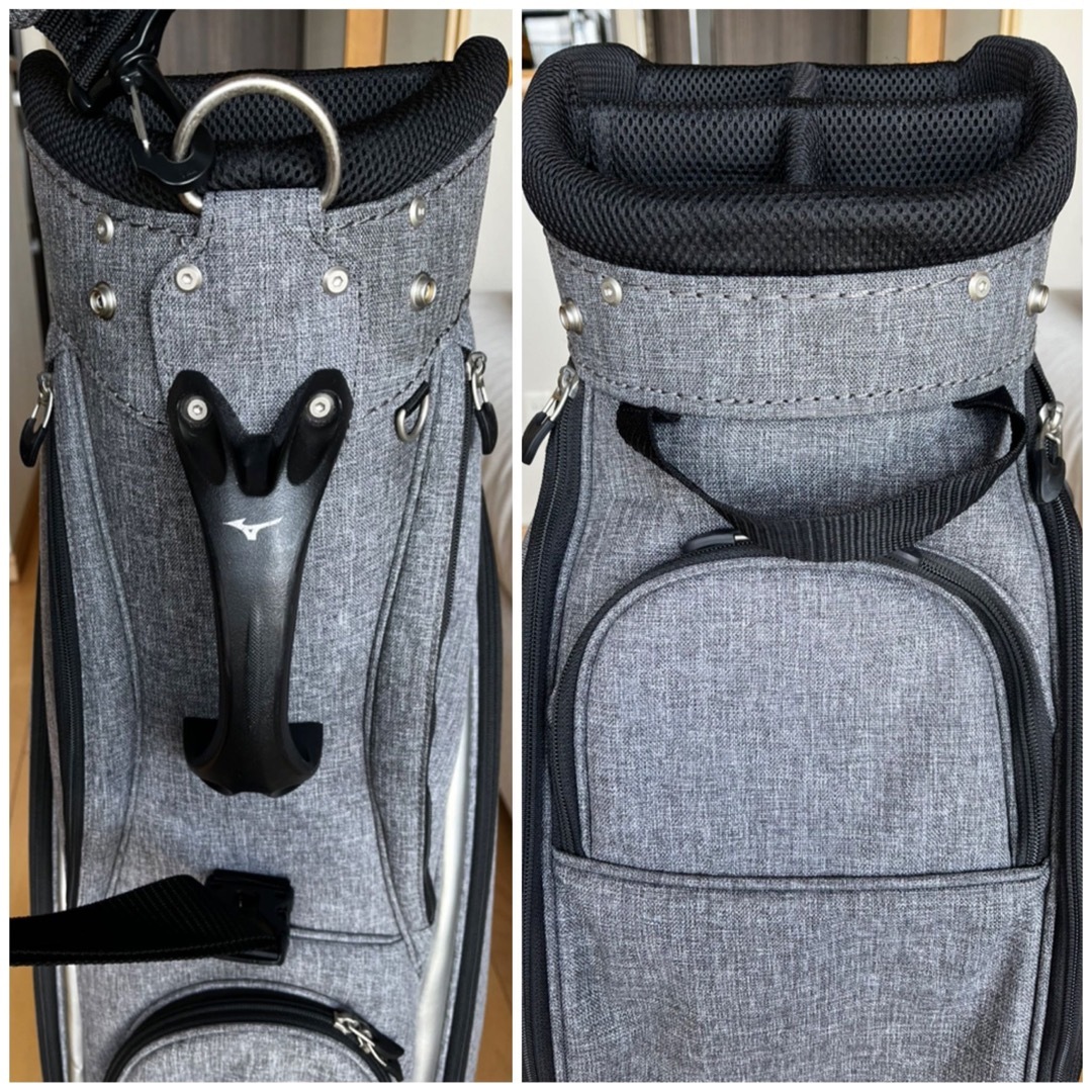 MIZUNO - 超美品 MIZUNOミズノ キャディバッグ ライトスタイル MIZUNO - 超美品 MIZUNOミズノ キャディバッグ ライトスタイル