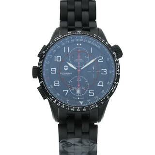 ビクトリノックス(VICTORINOX)のビクトリノックス  241742 / Swiss Army スイスアーミーブラックスチール腕時計 メンズ(その他)
