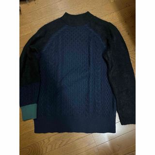 サカイ(sacai)のsacai CABLE PATTERN KNIT PULLOVER(ニット/セーター)