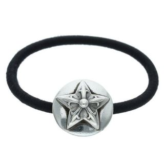 クロムハーツ(Chrome Hearts)のクロムハーツ  HAIRBAND/スターボタンヘアゴム シルバーコンチョ メンズ(その他)