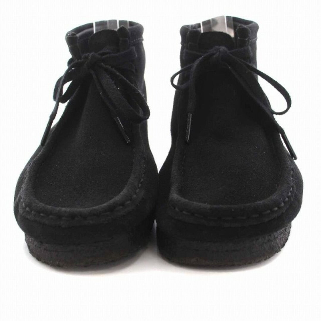 Clarks(クラークス)のクラークス ワラビー ブーツ スエード UK8.5 26.5cm 黒 ブラック メンズの靴/シューズ(ブーツ)の商品写真