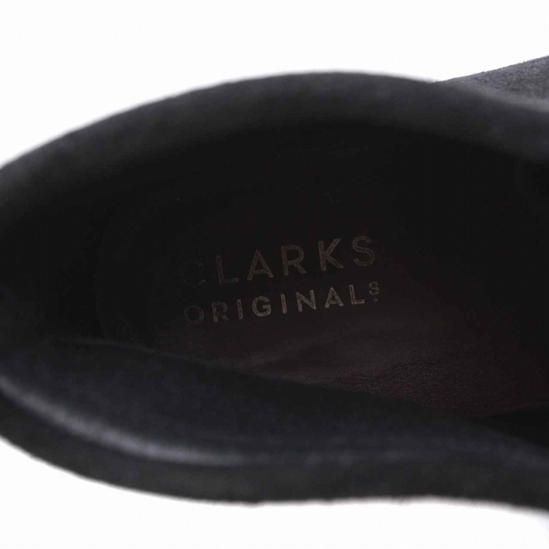 Clarks(クラークス)のクラークス ワラビー ブーツ スエード UK8.5 26.5cm 黒 ブラック メンズの靴/シューズ(ブーツ)の商品写真