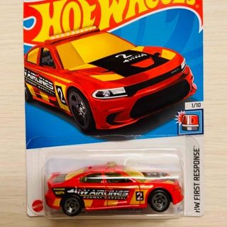 マテル(MATTEL)のUS版 ホットウィール Dodge Charger SRT チャージャー 15'(ミニカー)