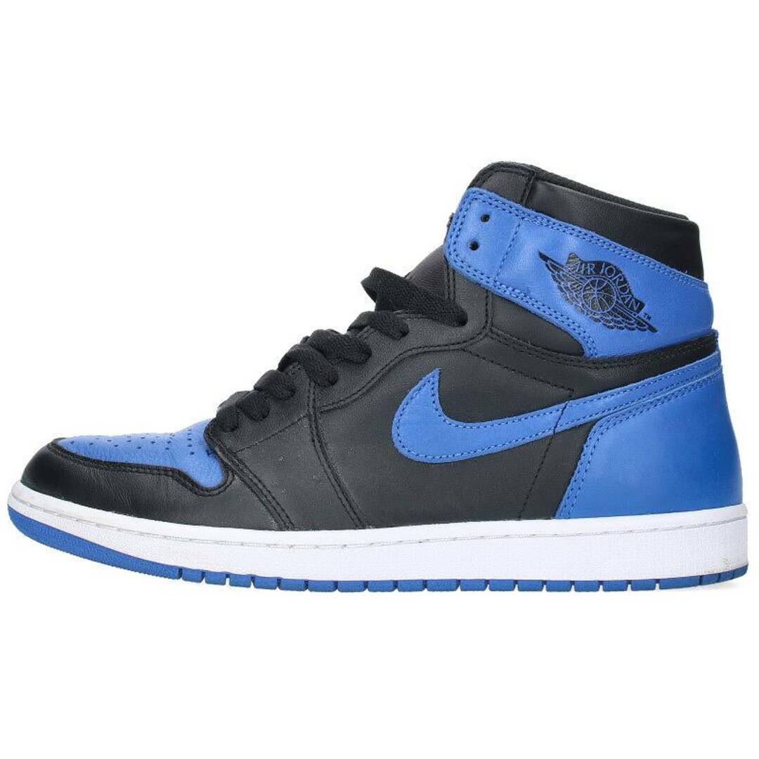 NIKE(ナイキ)のナイキ  AIR JORDAN 1 RETRO HIGH OG ROYAL 555088-007 エアジョーダン1レトロハイオージーロイヤルスニーカー メンズ 29cm メンズの靴/シューズ(スニーカー)の商品写真