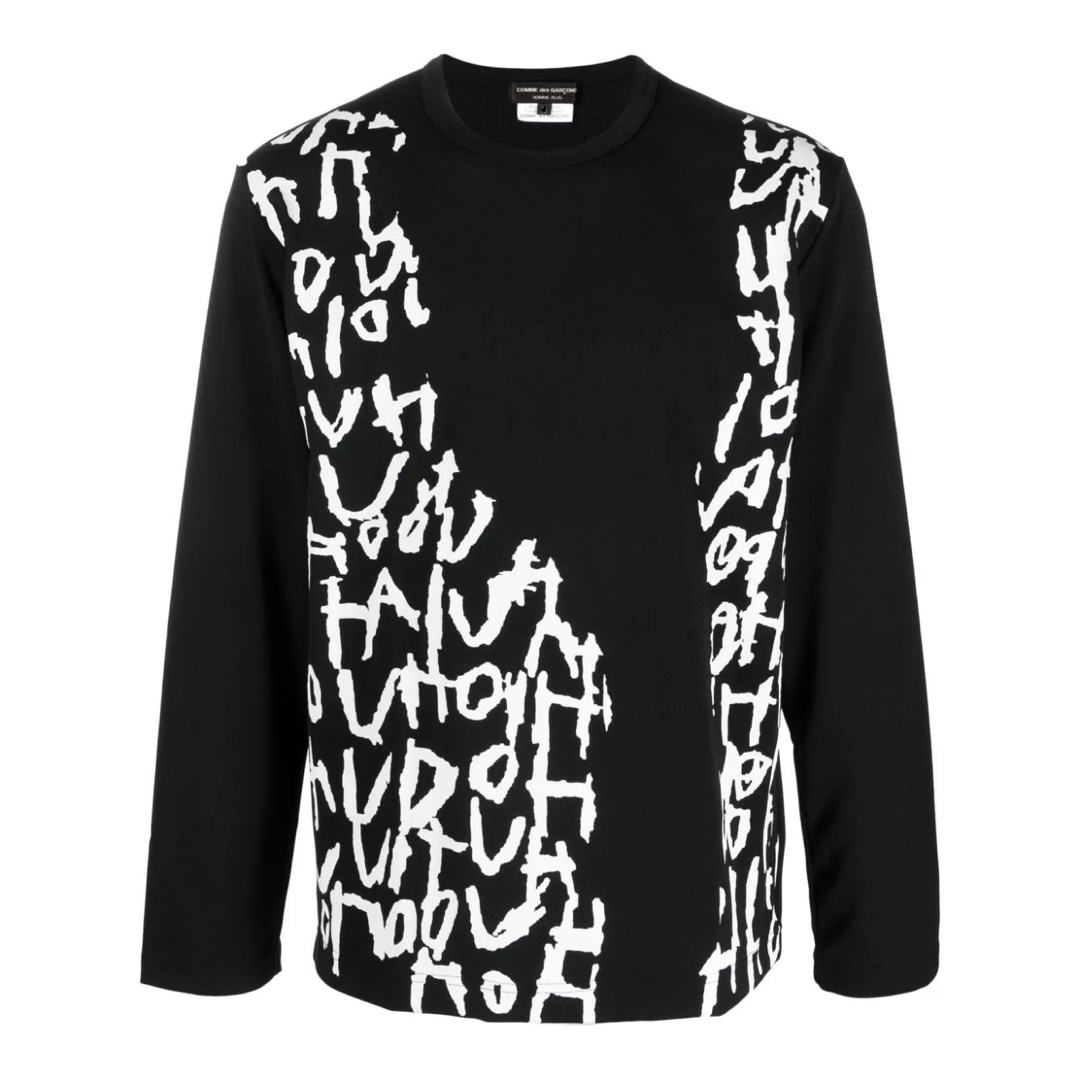 コムデギャルソンオムプリュス PLUS 長袖Tシャツ S Edward Goss コムデギャルソンオムプリュス PLUS 長袖Tシャツ S Edward Goss