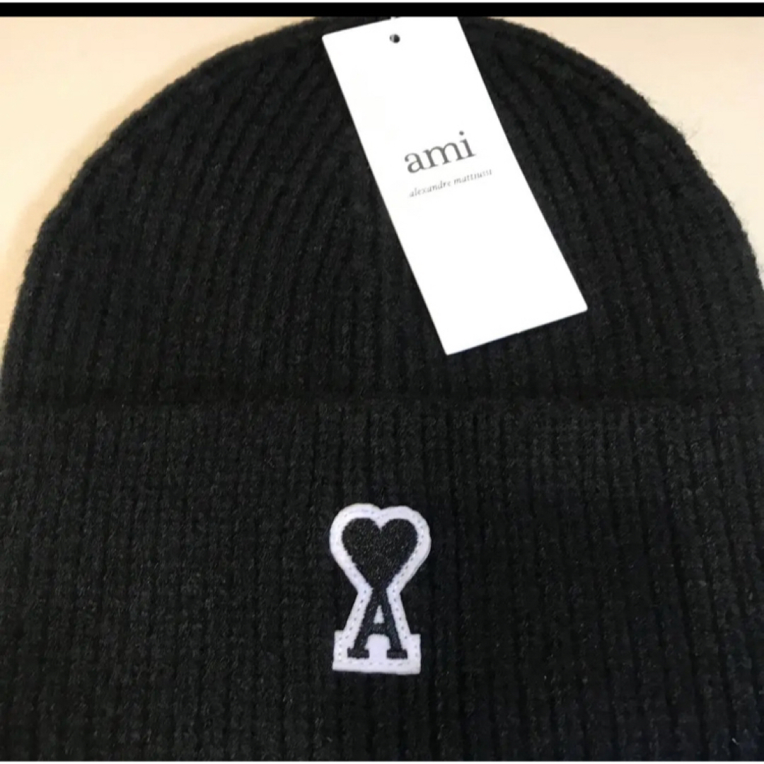 ami(アミ)のamiparis ニット帽　ビーニー　 レディースの帽子(ニット帽/ビーニー)の商品写真