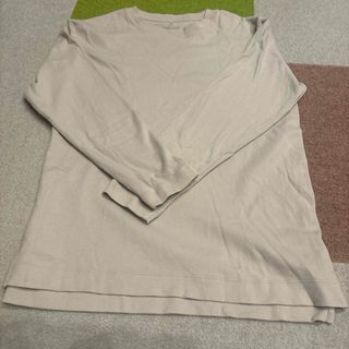 ムジルシリョウヒン(MUJI (無印良品))の無印良品クルーネックティシャツ　ライトグレーＭ(Tシャツ/カットソー(七分/長袖))