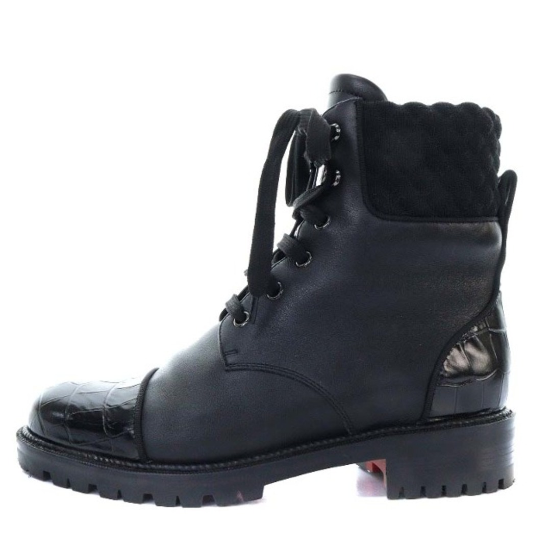 Christian Louboutin(クリスチャンルブタン)のクリスチャンルブタン Mayr Boot ブーツ 37.5 黒 3200775 レディースの靴/シューズ(ブーツ)の商品写真