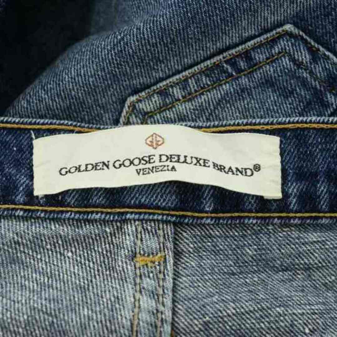 GOLDEN GOOSE(ゴールデングース)のゴールデングース スリット デニムパンツ ジーンズ テーパード 24 レディースのパンツ(デニム/ジーンズ)の商品写真