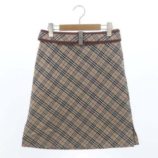 バーバリーブルーレーベル(BURBERRY BLUE LABEL)のBURBERRY BLUE LABEL 台形スカート ノバチェック ひざ丈(ひざ丈スカート)