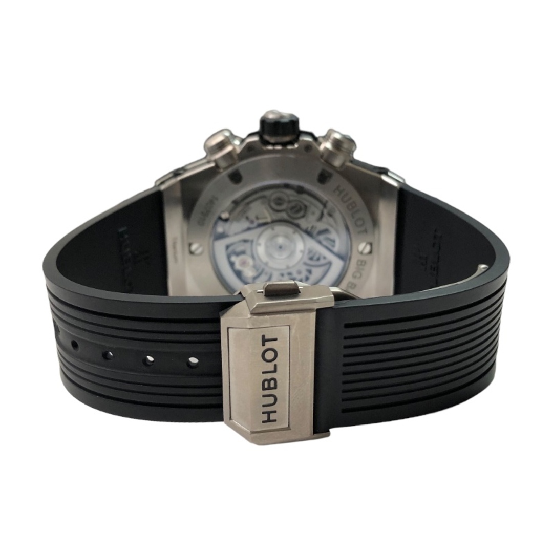 HUBLOT(ウブロ)の　ウブロ HUBLOT ビッグバン　ウニコ　チタニウム 411.NX.1170.RX グレー チタン ラバーベルト メンズ 腕時計 メンズの時計(その他)の商品写真