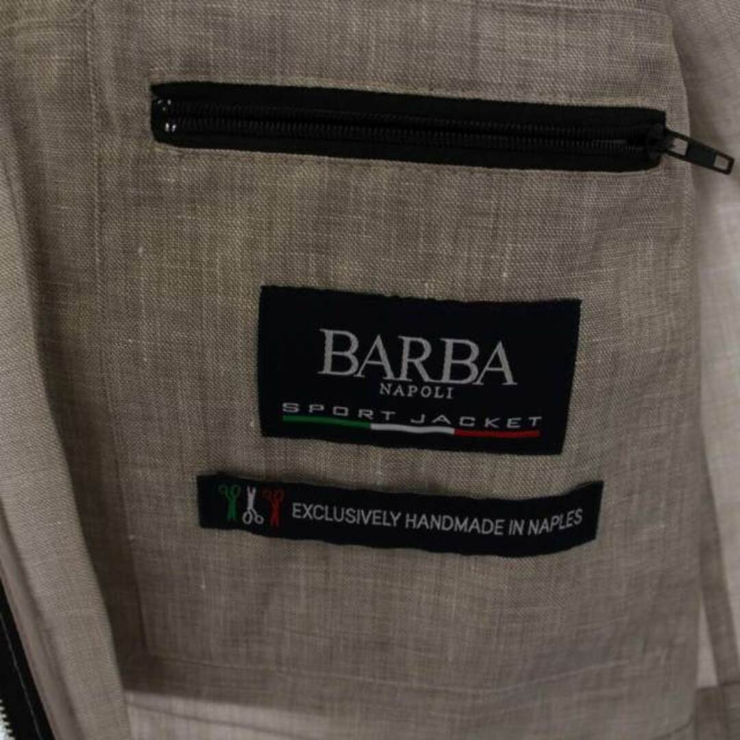 BARBA(バルバ)のBARBA SPORT JACKET ブルゾン ジャケット L ベージュ メンズのジャケット/アウター(ブルゾン)の商品写真