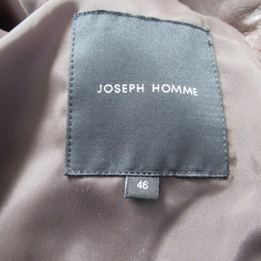 JOSEPH(ジョゼフ)のJOSEPH HOMME レザージャケット 46 ブルゾン メンズのジャケット/アウター(レザージャケット)の商品写真