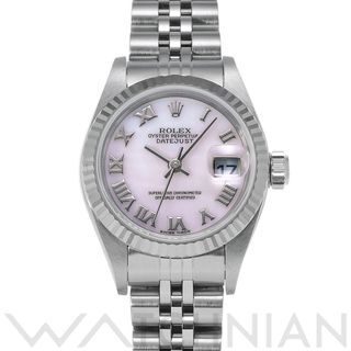 ロレックス(ROLEX)の中古 ロレックス ROLEX 79174NR K番(2002年頃製造) ピンクシェル レディース 腕時計(腕時計)
