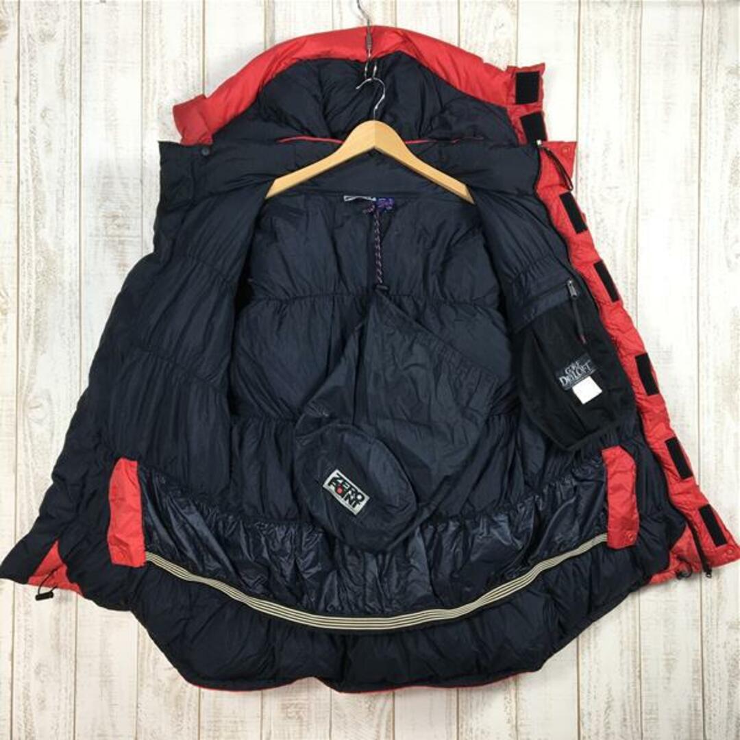 mont bell(モンベル)のMENs L  ゼロポイント by モンベル ゴア ダウン ジャケット GORE Down Jacket ドライロフト Dryloft フーディ パーカー 650FP 生産終了モデル 入手困難 ZEROPOINT by MONTBELL レッド系 メンズのメンズ その他(その他)の商品写真