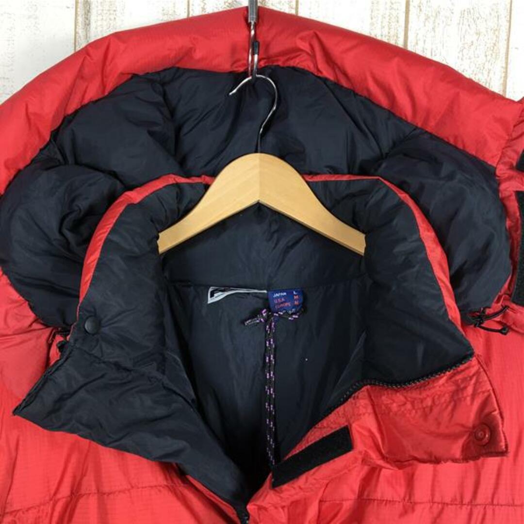 mont bell(モンベル)のMENs L  ゼロポイント by モンベル ゴア ダウン ジャケット GORE Down Jacket ドライロフト Dryloft フーディ パーカー 650FP 生産終了モデル 入手困難 ZEROPOINT by MONTBELL レッド系 メンズのメンズ その他(その他)の商品写真