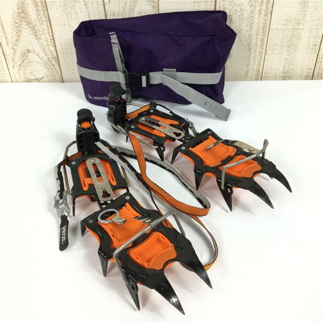 PETZL(ペツル)のペツル バサック レバーロック 12本爪 アイゼン クランポン PETZL ブラック系 メンズのメンズ その他(その他)の商品写真