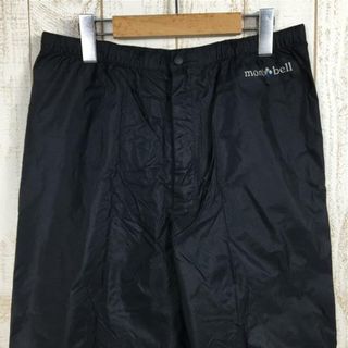 モンベル(mont bell)のMENs S  モンベル ストームクルーザー パンツ ゴアテックス レインシェル MONTBELL 1128259 ブラック系(その他)